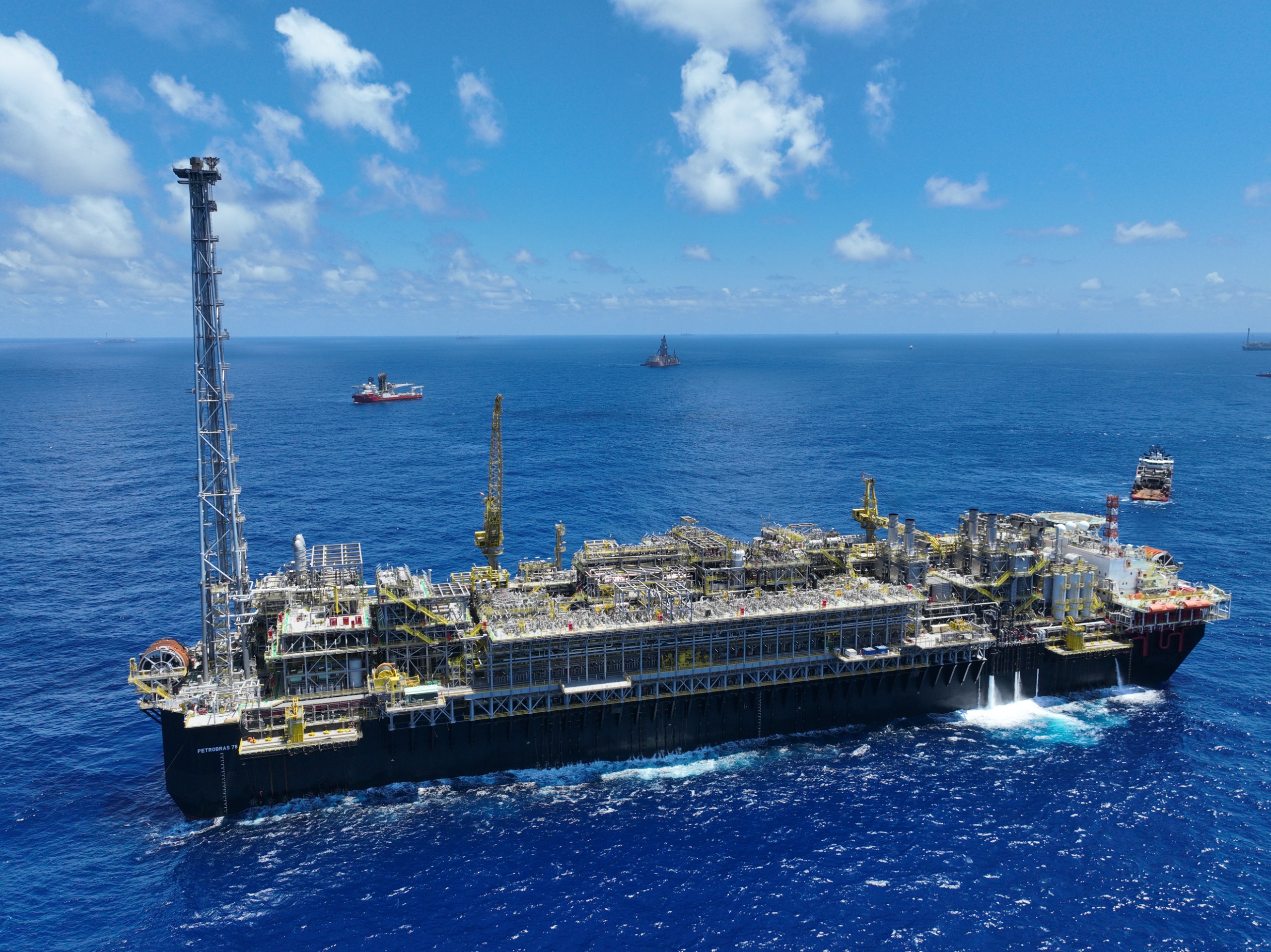 Petrobras announced first oil from P-78 FPSO