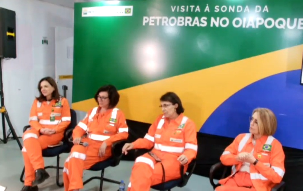 Coletiva de imprensa sobre a descoberta de petróleo em águas profundas do Amapá, na margem equatorial brasileira