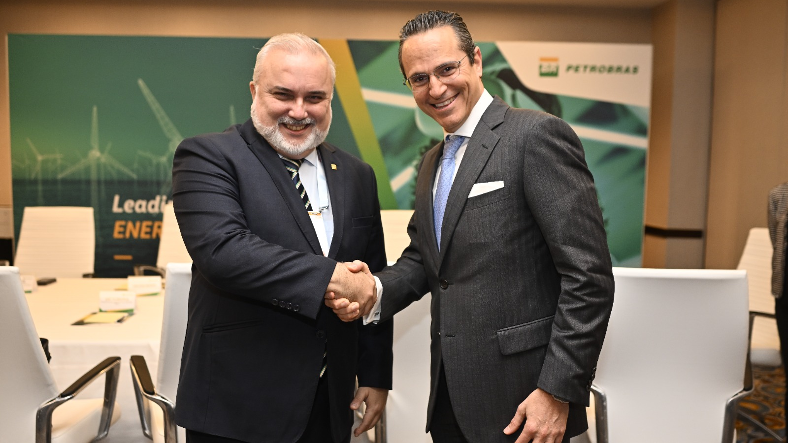 Petrobras President, Jean Paul Prates, and Shell CEO, Wael Sawan, were together at CERAWeek, in Houston