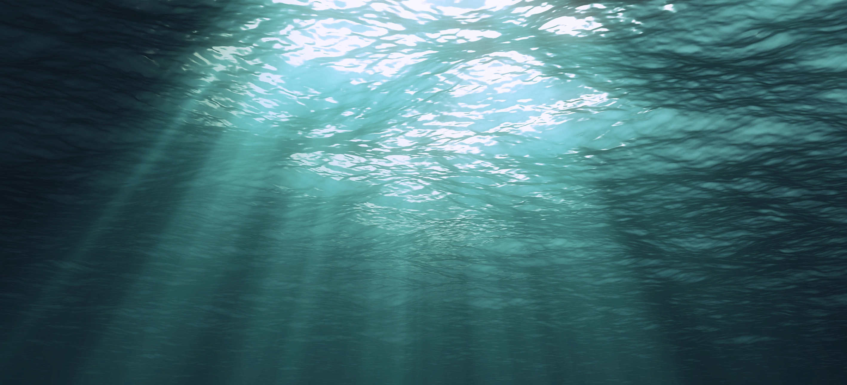 Oceano representando as mudanças climáticas