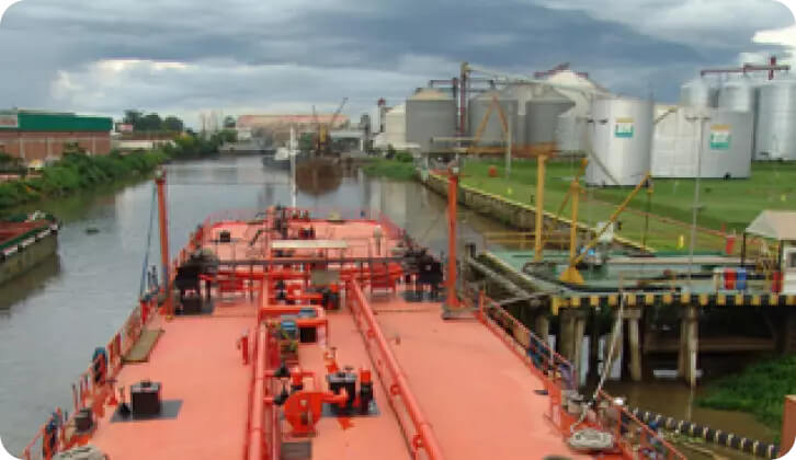 Mapa mostrando localização do terminal logístico de Niterói, da Petrobras.