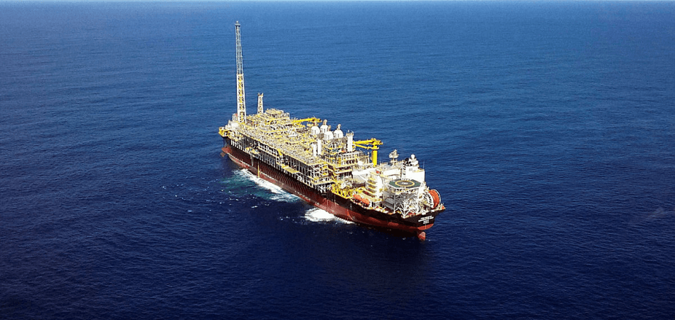 Plataforma FPSO da Petrobras