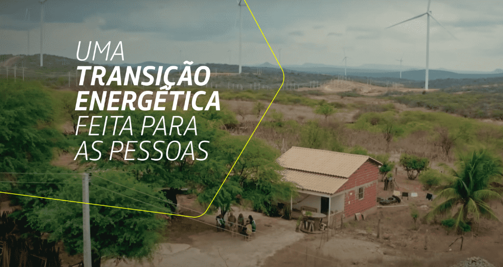 Aerogeradores instalados em Dom Inocêncio, Piauí. O proprietário recebe um aluguel pela ocupação da terra.